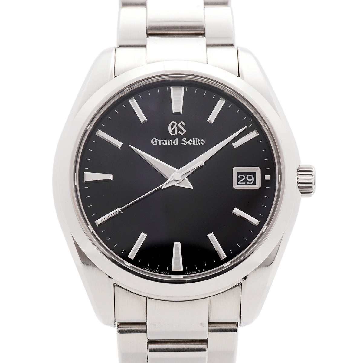 【6wkc0163】セイコー グランドセイコー ヘリテージコレクション SBGV223/9F82-0AF0 黒文字盤【中古】腕時計 メンズ