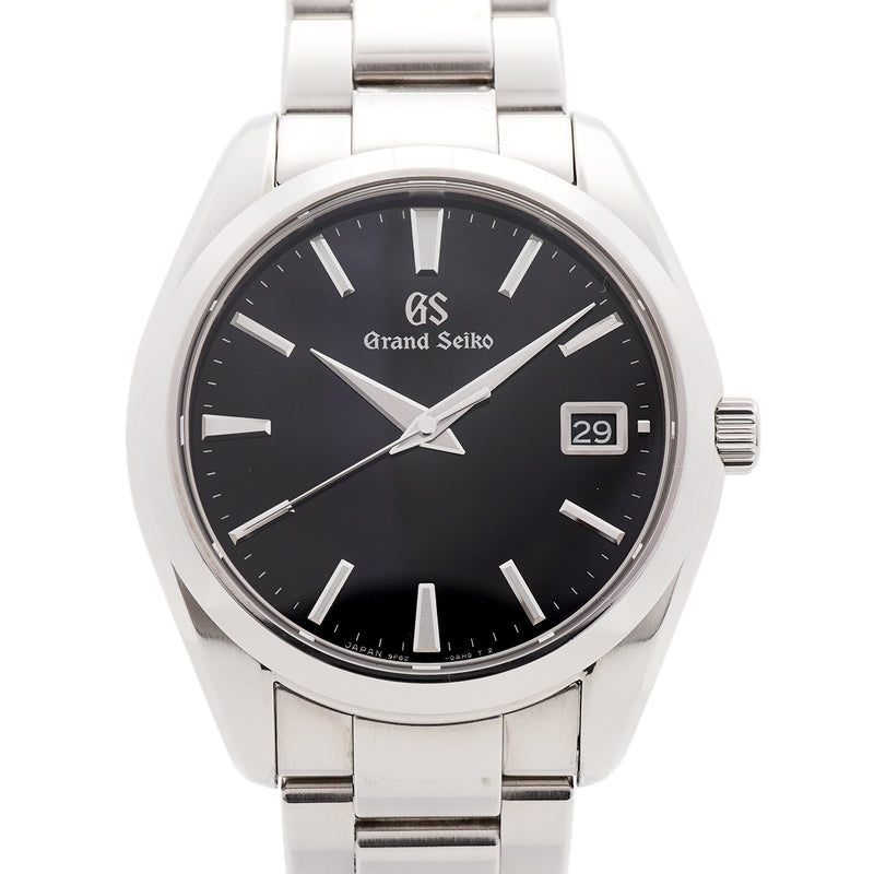 【6wkc0163】セイコー グランドセイコー ヘリテージコレクション SBGV223/9F82-0AF0 黒文字盤【中古】腕時計 メンズ