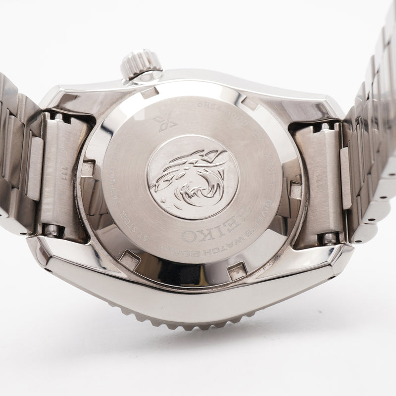 【6wkc0171】セイコー プロスペックス ダイバースキューバ GMT SBEJ009/6R54-00D0 グリーン文字盤【中古】腕時計 メンズ