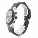 【6wkc0173】ブルガリ アルミニウム クロノグラフ BB40ATCH シルバー文字盤【中古】腕時計 メンズ
