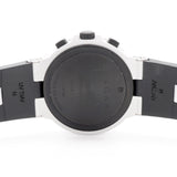 【6wkc0173】ブルガリ アルミニウム クロノグラフ BB40ATCH シルバー文字盤【中古】腕時計 メンズ