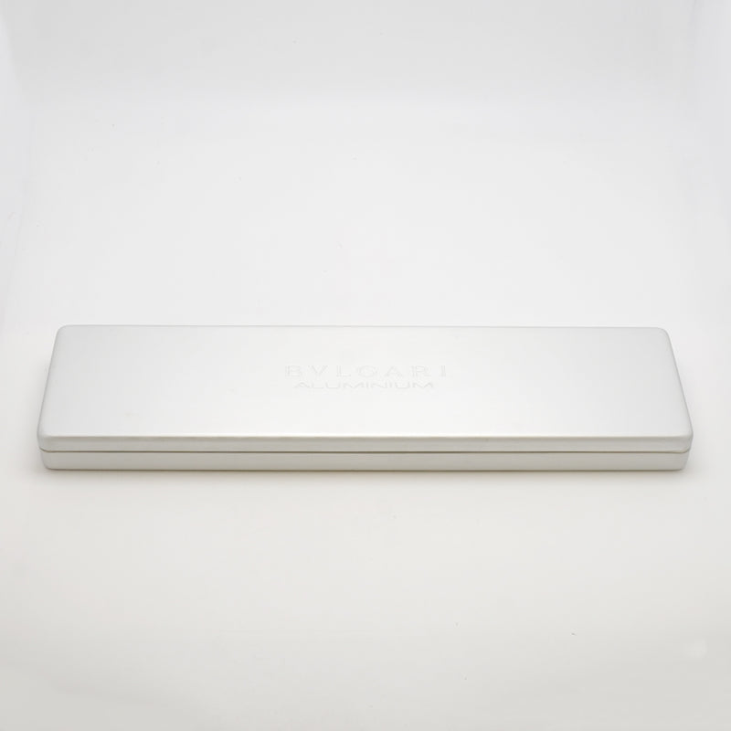 【6wkc0174】ブルガリ アルミニウム BB40AT シルバー文字盤【中古】腕時計 メンズ
