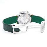 【6wkc0190】ヤーマン＆ストゥービ ロイヤルオープン コースタイマー GMT RCB1 グリーン文字盤【中古】腕時計 メンズ