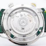 【6wkc0190】ヤーマン＆ストゥービ ロイヤルオープン コースタイマー GMT RCB1 グリーン文字盤【中古】腕時計 メンズ