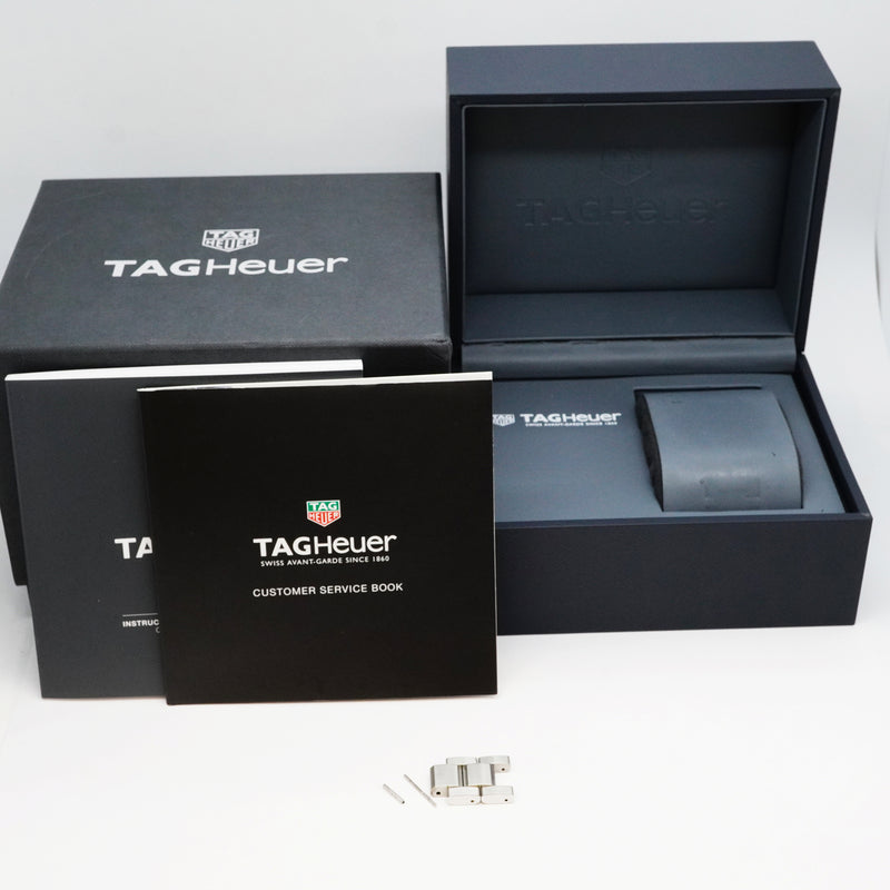 【6wkc0211】タグホイヤー アクアレーサー クロノグラフ CAY1110 黒文字盤【中古】腕時計 メンズ