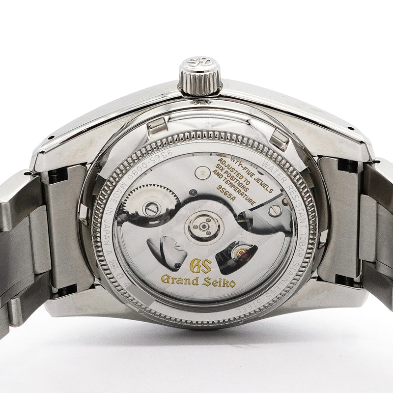 【6wkc0215】セイコー グランドセイコー メカニカル SBGR051/9S65-00B0 シルバー文字盤【中古】腕時計 メンズ