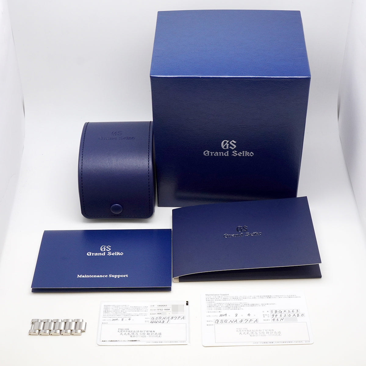【6wkd0225】セイコー グランドセイコー ヘリテージコレクション SBGX263/9F62-0AB0 シルバー文字盤【中古】腕時計 メンズ