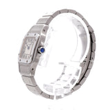 【6wkd0252】カルティエ サントスガルベ SM W20056D6 アイボリー文字盤【中古】腕時計 レディース