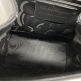 【6fc4655】サルヴァトーレフェラガモ リュック・デイパック レザー ブラック ゴールド金具【中古】レディース
