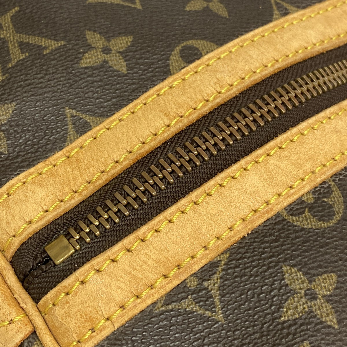 【6fb2661】ルイヴィトン ボストンバッグ モノグラム サックスプール45 M41624 ブラウン【中古】メンズ レディース ユニセックス