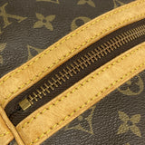 【6fb2661】ルイヴィトン ボストンバッグ モノグラム サックスプール45 M41624 ブラウン【中古】メンズ レディース ユニセックス