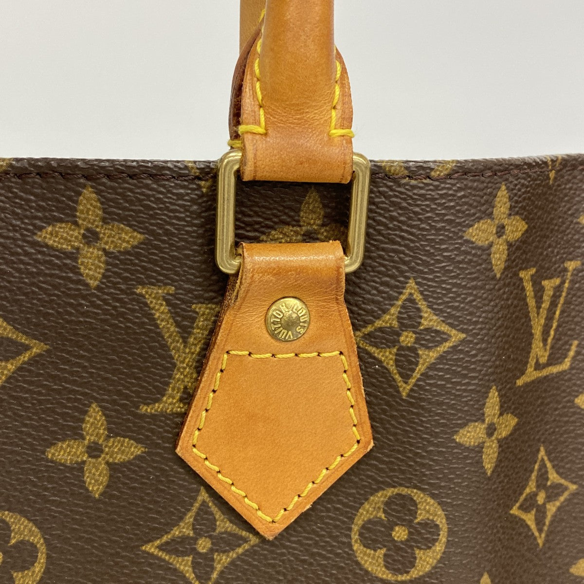 【6fb2660】ルイヴィトン トートバッグ モノグラム サックプラ M51140 ブラウン【中古】レディース