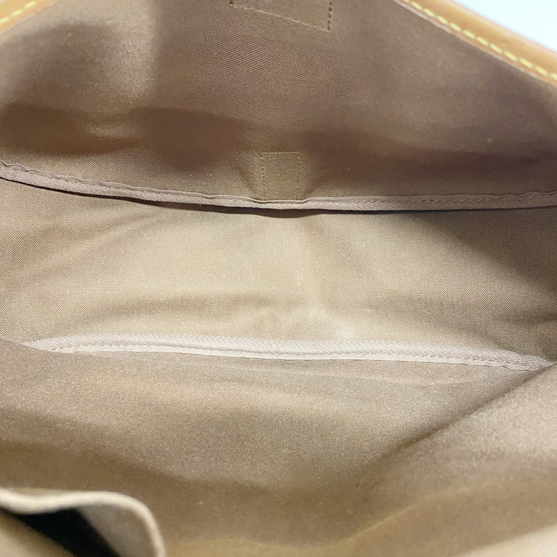 【6fb2659】ルイヴィトン ショルダーバッグ モノグラム ソミュール35 M42254 ブラウン【中古】レディース