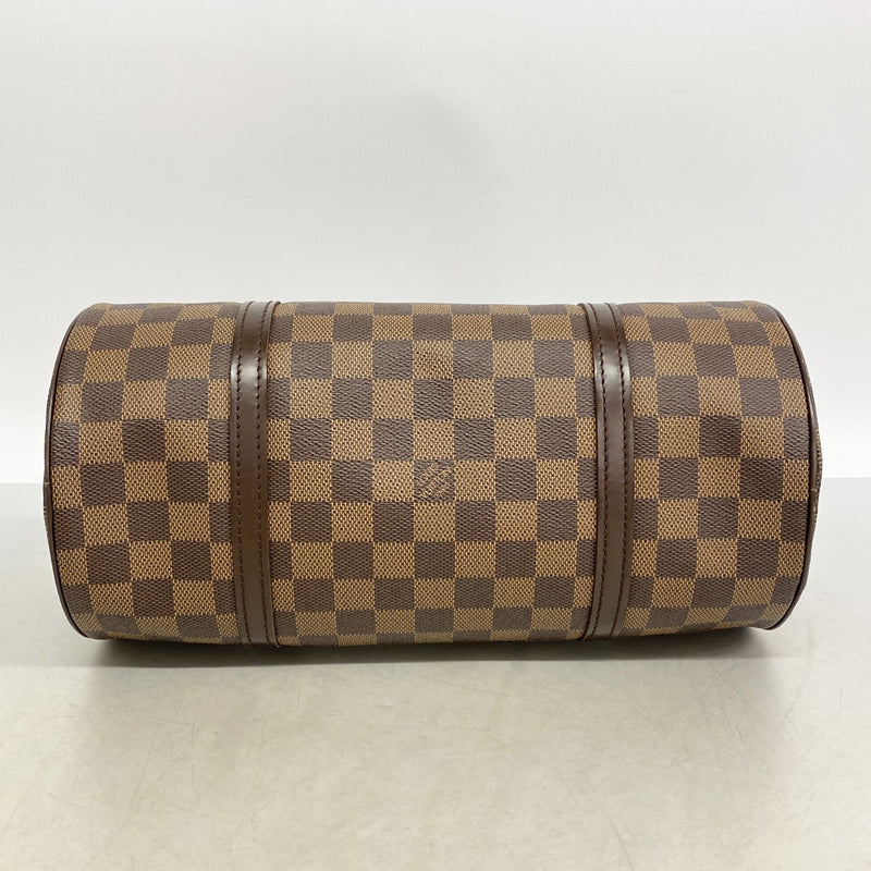 【6fb2655】ルイヴィトン ハンドバッグ ダミエ パピヨン30 N51303 エベヌ【中古】レディース