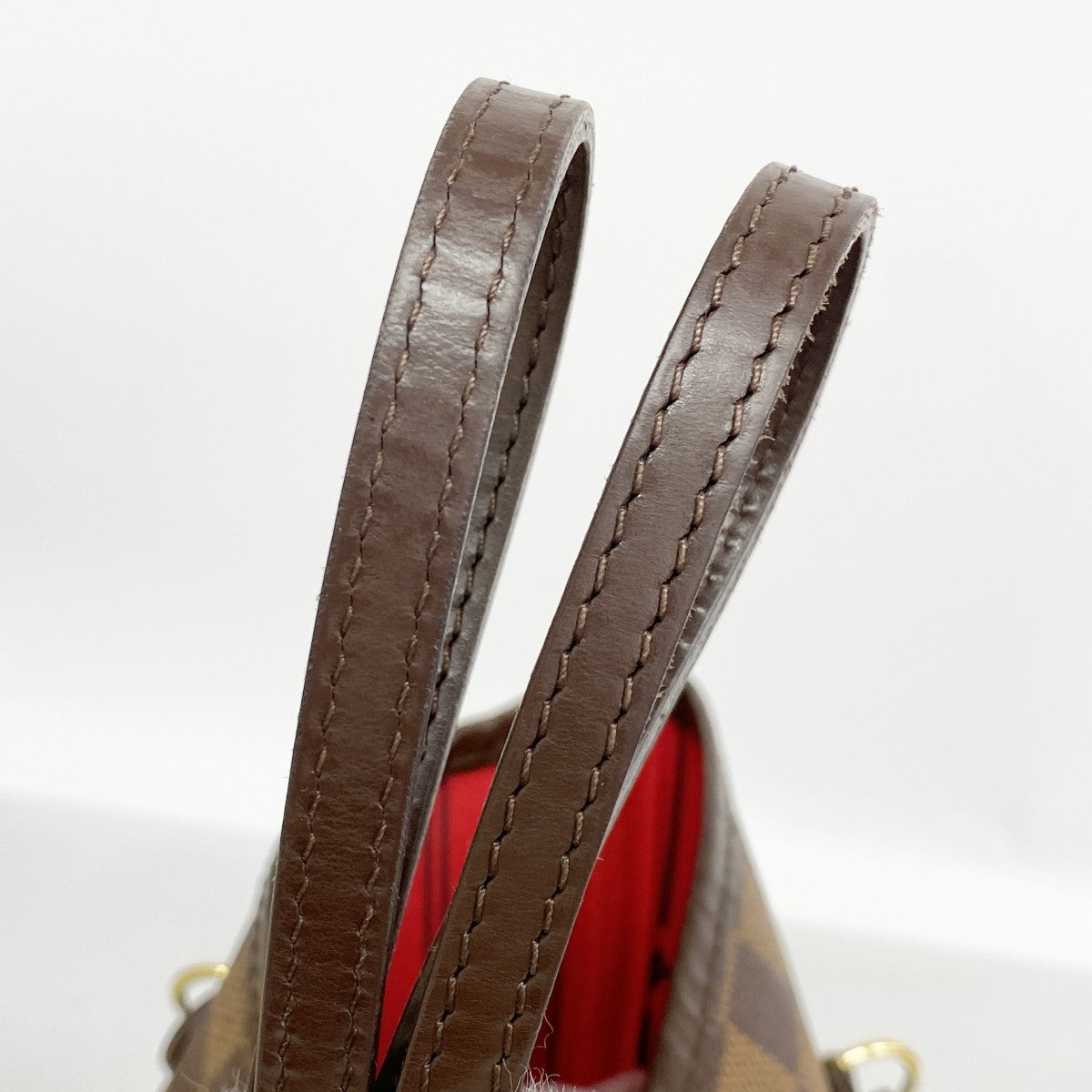 【6fb2654】ルイヴィトン トートバッグ ダミエ ネヴァーフルMM N51105 エベヌ【中古】レディース