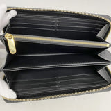 【6fc3345-k】ルイヴィトン 長財布 マヒナ ジッピーウォレット M82645 ノワール【中古】レディース